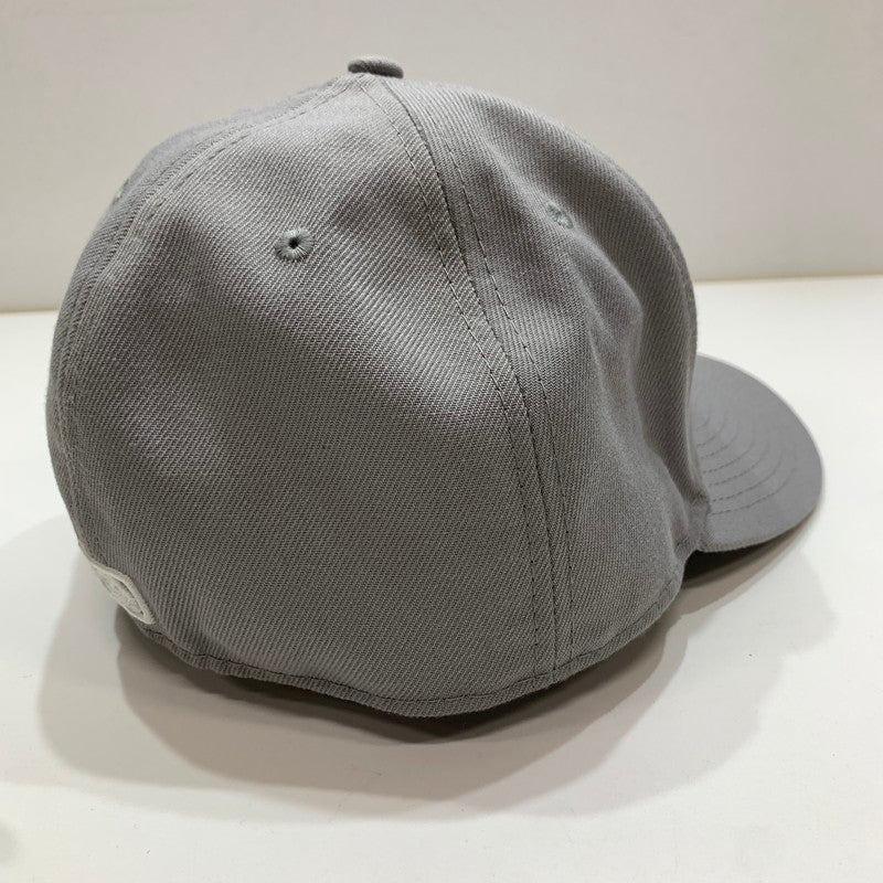 【中古品】【メンズ】 NEWERA ニューエラ 59FIFTY CAP 帽子 キャップ GRAY ※ステッカー無し 185-261005-io-02-fuzh サイズ：58.7cm カラー：グレー 万代Net店