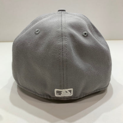【中古品】【メンズ】 NEWERA ニューエラ 59FIFTY CAP 帽子 キャップ GRAY ※ステッカー無し 185-261005-io-02-fuzh サイズ：58.7cm カラー：グレー 万代Net店