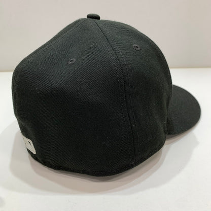 【中古品】【メンズ】 NEWERA ニューエラ 59FIFTY CAP 帽子 キャップ BLACK ※ステッカー無し 185-261005-io-03-fuzh サイズ：58.7cm カラー：ブラック 万代Net店