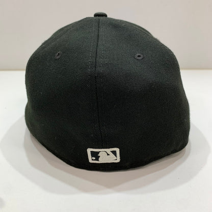 【中古品】【メンズ】 NEWERA ニューエラ 59FIFTY CAP 帽子 キャップ BLACK ※ステッカー無し 185-261005-io-03-fuzh サイズ：58.7cm カラー：ブラック 万代Net店