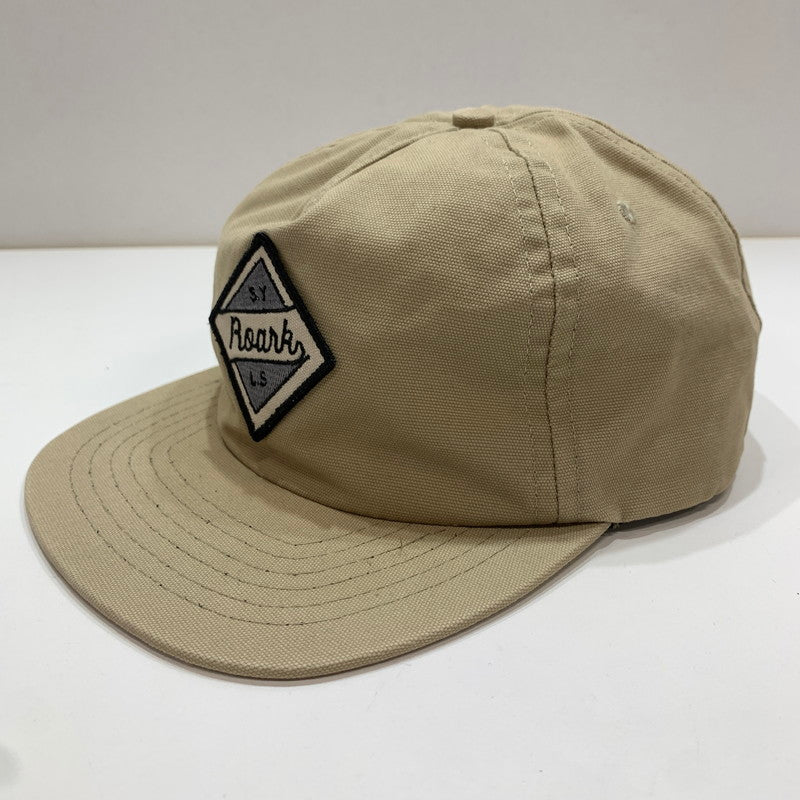 【中古品】【メンズ】 ROARK REVIVAL ロアークリバイバル CAP 帽子 キャップ BEIGE ※ほつれあり 185-261005-io-04-fuzh サイズ：F カラー：ベージュ 万代Net店