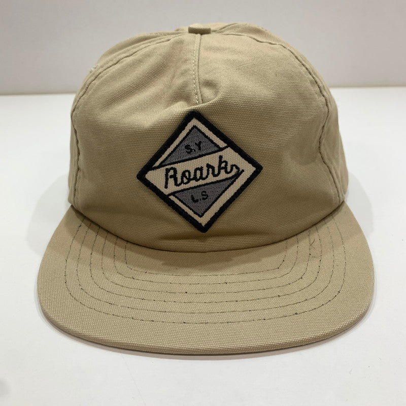 【中古品】【メンズ】 ROARK REVIVAL ロアークリバイバル CAP 帽子 キャップ BEIGE ※ほつれあり 185-261005-io-04-fuzh サイズ：F カラー：ベージュ 万代Net店