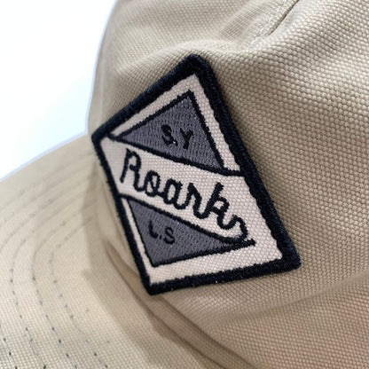 【中古品】【メンズ】 ROARK REVIVAL ロアークリバイバル CAP 帽子 キャップ BEIGE ※ほつれあり 185-261005-io-04-fuzh サイズ：F カラー：ベージュ 万代Net店