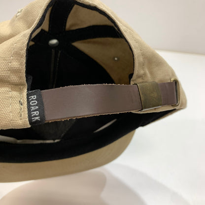 【中古品】【メンズ】 ROARK REVIVAL ロアークリバイバル CAP 帽子 キャップ BEIGE ※ほつれあり 185-261005-io-04-fuzh サイズ：F カラー：ベージュ 万代Net店
