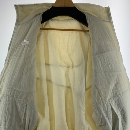 【中古品】【メンズ】 NIKE ナイキ リバーシブルボアジャケット フリース ブルゾン リバーシブル 古着 148-261004-gm-38-fuzh サイズ：L カラー：ホワイト 万代Net店