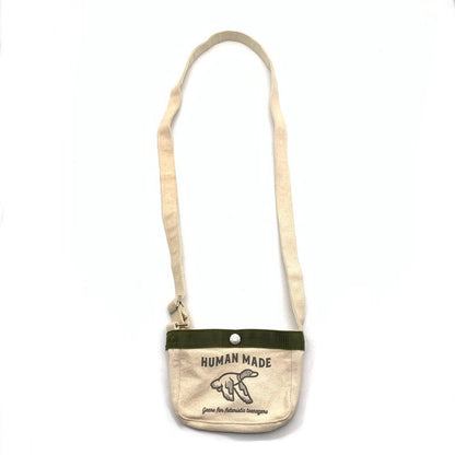 【中古品】【メンズ】 HUMAN MADE ヒューマンメード MINI PAPER BOY BAG ショルダーバッグ カバン 188-261004-gm-45-fuzh カラー：ベージュ 万代Net店