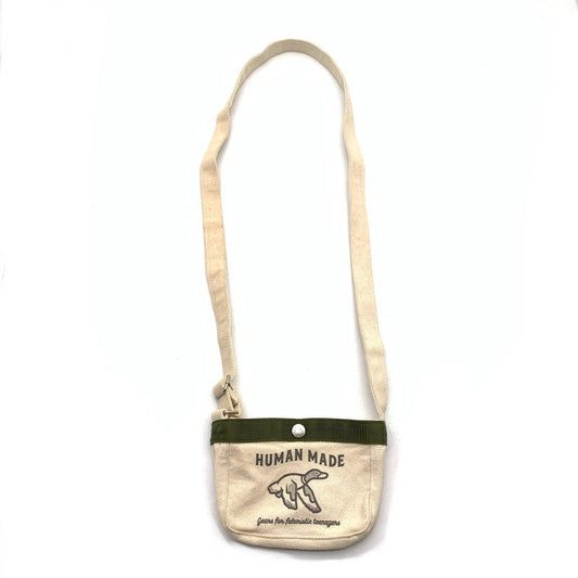 【中古品】【メンズ】 HUMAN MADE ヒューマンメード MINI PAPER BOY BAG ショルダーバッグ カバン 188-261004-gm-45-fuzh カラー：ベージュ 万代Net店