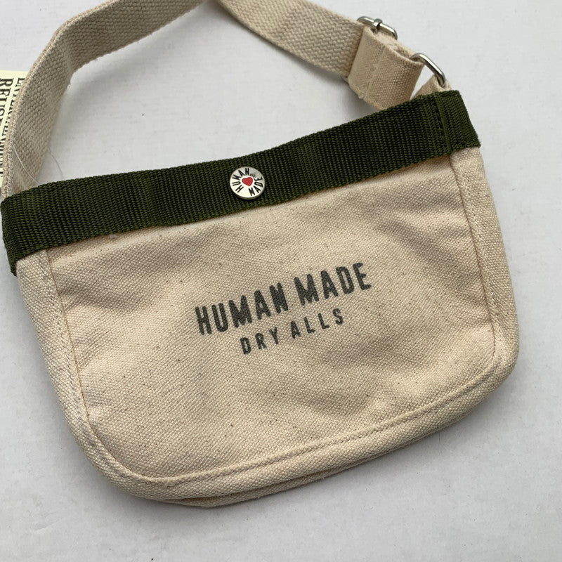 【中古品】【メンズ】 HUMAN MADE ヒューマンメード MINI PAPER BOY BAG ショルダーバッグ カバン 188-261004-gm-45-fuzh カラー：ベージュ 万代Net店