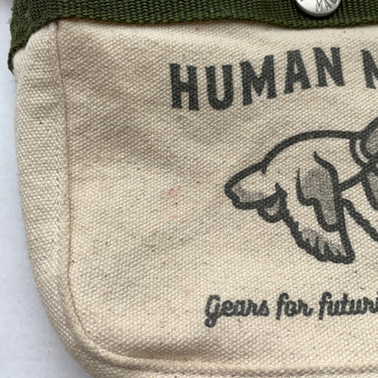 【中古品】【メンズ】 HUMAN MADE ヒューマンメード MINI PAPER BOY BAG ショルダーバッグ カバン 188-261004-gm-45-fuzh カラー：ベージュ 万代Net店