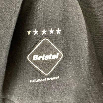 【中古品】【メンズ】 F.C.REAL BRISTOL エフシーレアルブリストル FCRB-232037 VENTILATION HOODIE ベンチレーションフーディ 上着 アウター BLACK ※汚れ(袖口)使用感あり 142-261005-io-15-fuzh サイズ：S カラー：ブラック 万代Net店