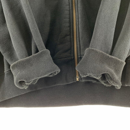 【中古品】【メンズ】 XLARGE エクストララージ 101233012008 BACKSIDE SLANTED OG ZIP HOODED SWEATSHIRT フーディー スウェットシャツ パーカー BLACK FULL ZIP 142-261005-io-16-fuzh サイズ：L カラー：ブラック 万代Net店