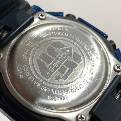 【中古品】【メンズ】 G-SHOCK ジーショック GM-2140GEM 40TH ANNIVERSARY ADVENTURER'S STONE SERIES 時計 腕時計 BLUE 本体のみ 196-261005-io-09-fuzh カラー：ブルー 万代Net店