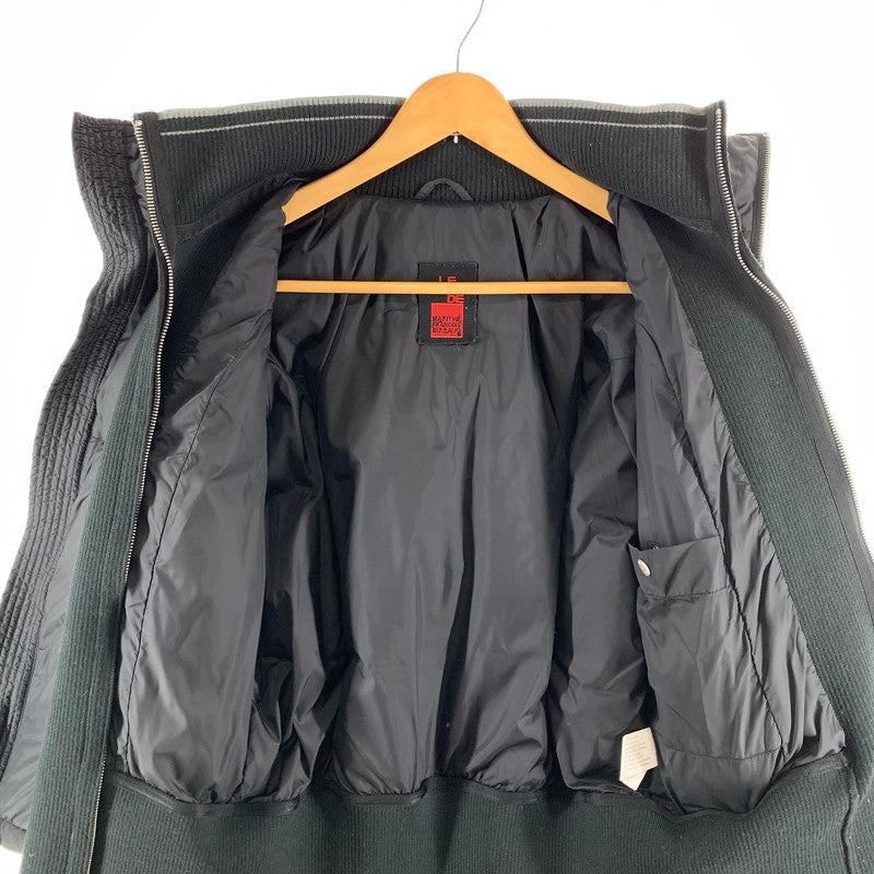 【中古品】【メンズ】 LE JEAN DE ジャケット 中綿 アウター ブルゾン 147-261004-gm-25-fuzh サイズ：M カラー：ブラック 万代Net店