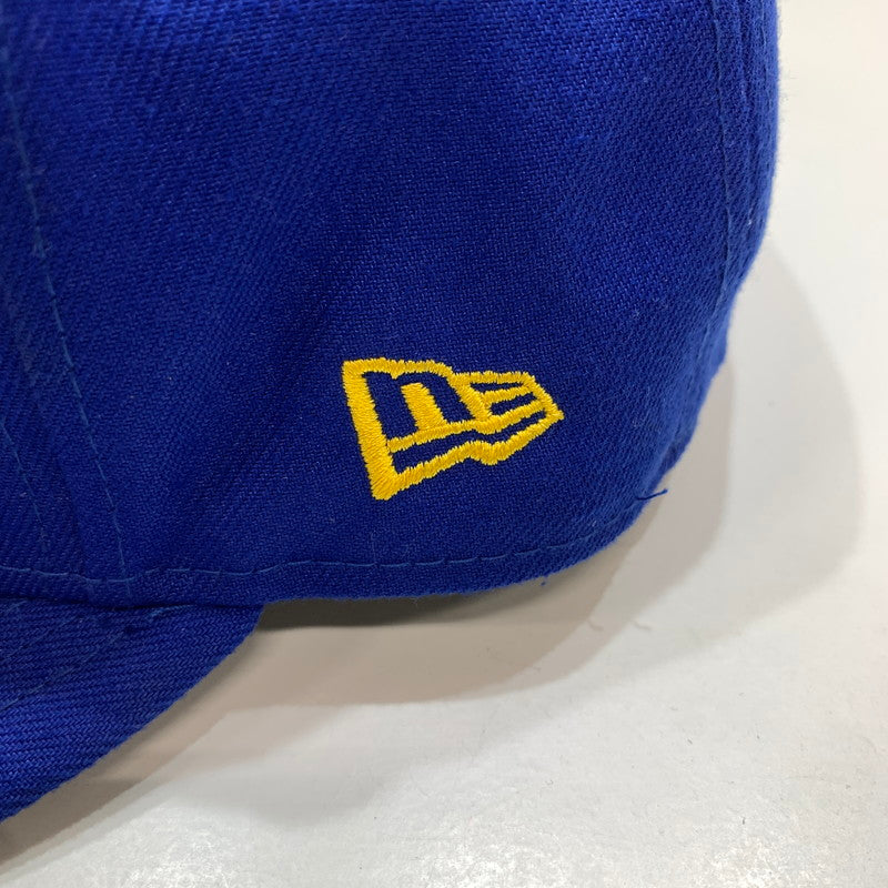 【中古品】【メンズ】 NEWERA ニューエラ キャップ 帽子 BLUE 185-261005-io-06-fuzh サイズ：58.7cm カラー：ブルー 万代Net店