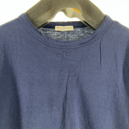 【中古品】【メンズ】 MONCLER モンクレール C10918016900 半袖Tシャツ 紺・白・赤 ボーダー 141-261006-io-13-fuzh サイズ：L カラー：紺・白・赤 万代Net店