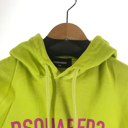 【中古品】【レディース】 DSQUARED2 ディースクエアード パーカー LIMEGREEN E10918045500 ※汚れ・シミ・変色・色落ち・使用感あり 170-261006-io-08-fuzh サイズ：XXS カラー：ライムグリーン 万代Net店
