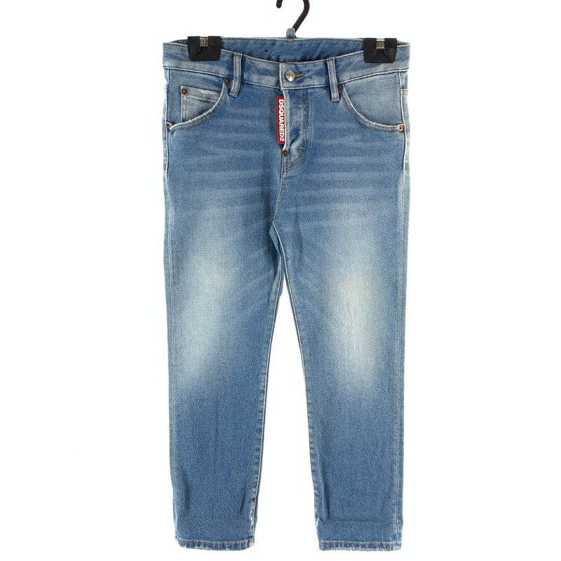 【中古品】【レディース】 DSQUARED2 ディースクエアード DENIM PANTS S72LB0218 デニムパンツ ジーンズ 171-261004-gm-39-fuzh サイズ：38 カラー：ブルー 万代Net店