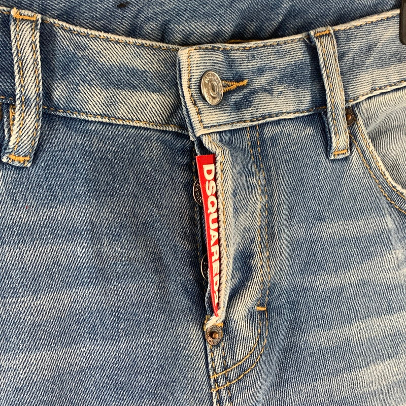 【中古品】【レディース】 DSQUARED2 ディースクエアード DENIM PANTS S72LB0218 デニムパンツ ジーンズ 171-261004-gm-39-fuzh サイズ：38 カラー：ブルー 万代Net店