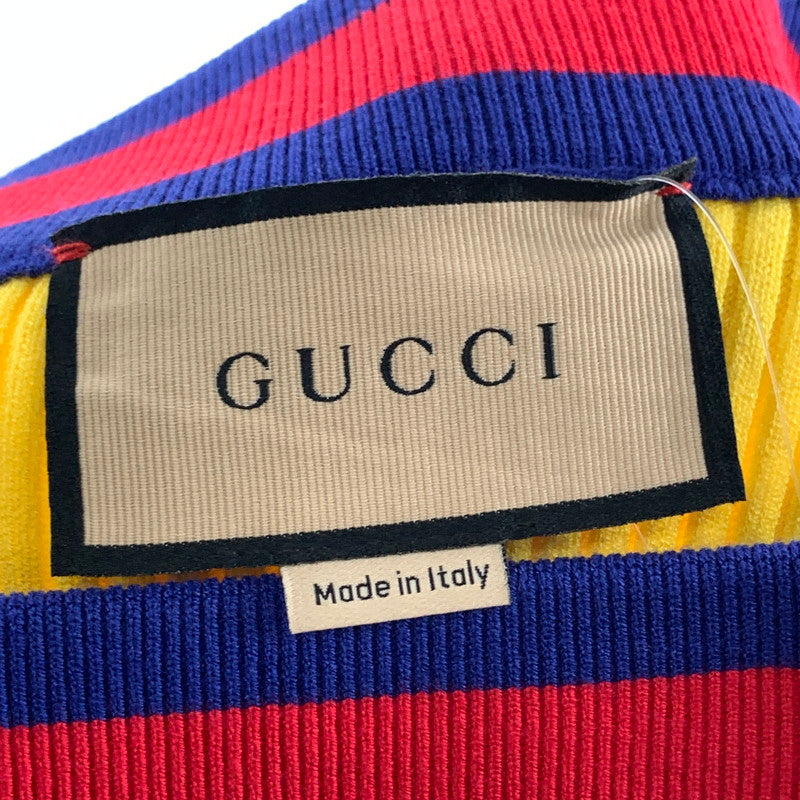【中古品】【レディース】 GUCCI グッチ ショートパンツ ニット ストレッチ レギンス ショーツ ブランド 古着 171-261004-gm-44-fuzh サイズ：S カラー：マルチカラー 万代Net店