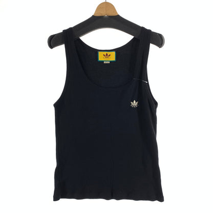 【中古品】【メンズ】 GUCCI グッチ×ADIDAS アディダス タンクトップ トップス ブランド 古着 141-261004-gm-30-fuzh サイズ：L カラー：ブラック 万代Net店