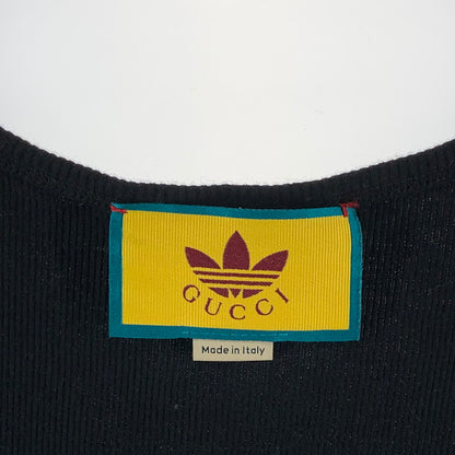 【中古品】【メンズ】 GUCCI グッチ×ADIDAS アディダス タンクトップ トップス ブランド 古着 141-261004-gm-30-fuzh サイズ：L カラー：ブラック 万代Net店