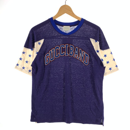 【中古品】【レディース】 GUCCI グッチ 半袖Tシャツ カットソー ブランド 古着 170-261004-gm-28-fuzh サイズ：12 カラー：パープル 万代Net店