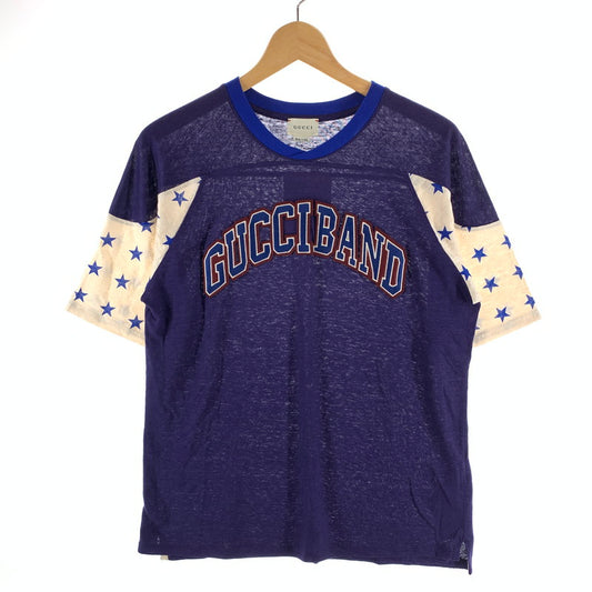【中古品】【レディース】 GUCCI グッチ 半袖Tシャツ カットソー ブランド 古着 170-261004-gm-28-fuzh サイズ：12 カラー：パープル 万代Net店