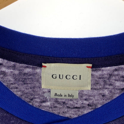 【中古品】【レディース】 GUCCI グッチ 半袖Tシャツ カットソー ブランド 古着 170-261004-gm-28-fuzh サイズ：12 カラー：パープル 万代Net店