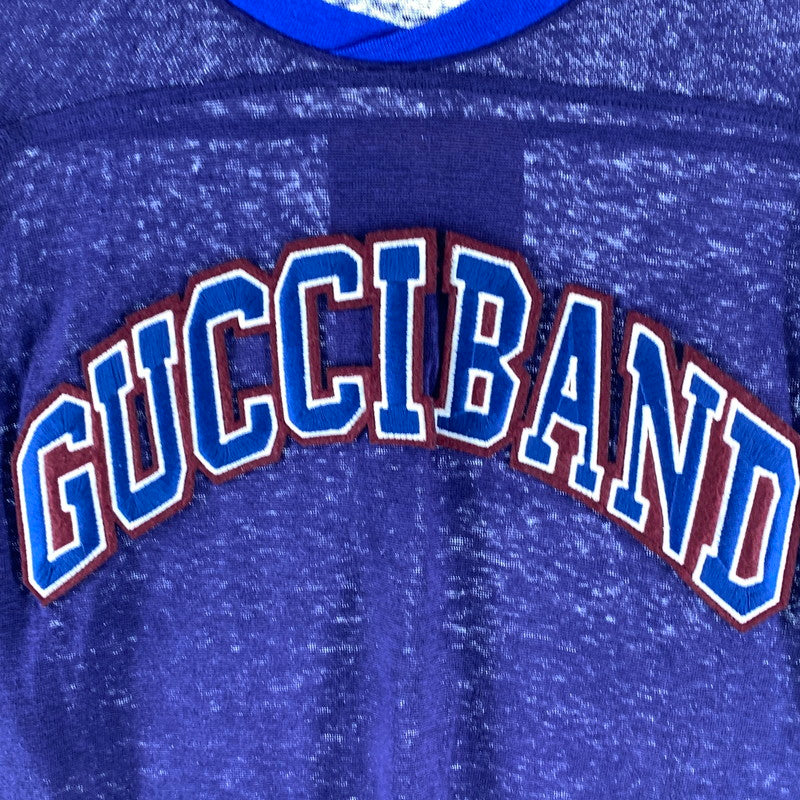 【中古品】【レディース】 GUCCI グッチ 半袖Tシャツ カットソー ブランド 古着 170-261004-gm-28-fuzh サイズ：12 カラー：パープル 万代Net店