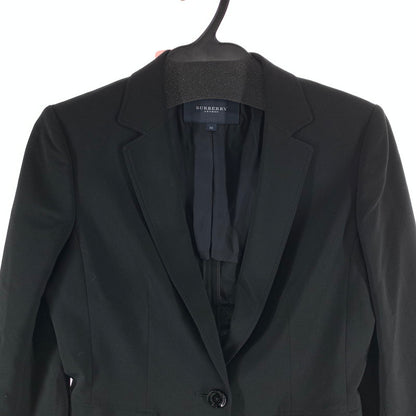 【中古品】【レディース】 BURBERRY LONDON バーバリー ロンドン テーラードジャケット アウター ブランド 古着 170-261004-gm-31-fuzh サイズ：38 カラー：ブラック 万代Net店