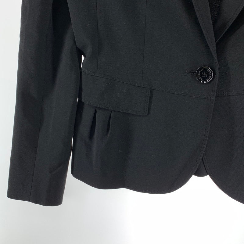 【中古品】【レディース】 BURBERRY LONDON バーバリー ロンドン テーラードジャケット アウター ブランド 古着 170-261004-gm-31-fuzh サイズ：38 カラー：ブラック 万代Net店