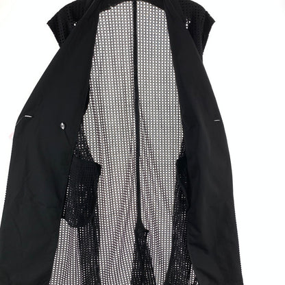 【中古品】【レディース】 BITTOKO 11524101 メッシュ釦ジレ ロング丈 ベスト レイヤード 170-261004-gm-32-fuzh サイズ：38 カラー：ブラック 万代Net店