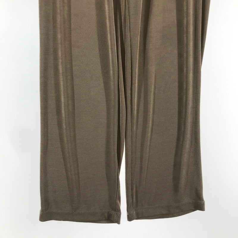 【中古品】【レディース】 SOV. ソブ シャイニーワイドイージーパンツ 長ズボン ズボン パンツ BEIGE 女性 ※白いスレあり 171-261018-io-15-fuzh サイズ：36 カラー：ベージュ 万代Net店
