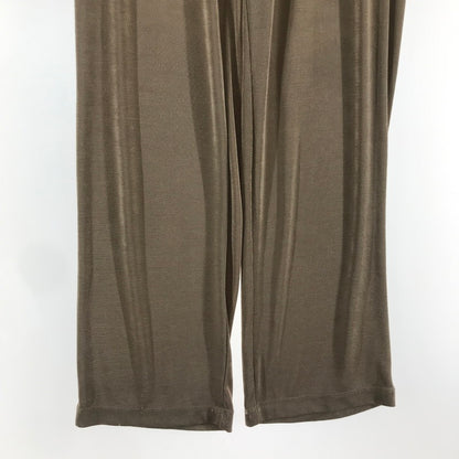 【中古品】【レディース】 SOV. ソブ シャイニーワイドイージーパンツ 長ズボン ズボン パンツ BEIGE 女性 ※白いスレあり 171-261018-io-15-fuzh サイズ：36 カラー：ベージュ 万代Net店