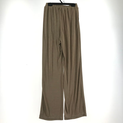【中古品】【レディース】 SOV. ソブ シャイニーワイドイージーパンツ 長ズボン ズボン パンツ BEIGE 女性 ※白いスレあり 171-261018-io-15-fuzh サイズ：36 カラー：ベージュ 万代Net店