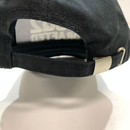 【中古品】【メンズ】 DSQUARED2 ディースクエアード キャップ 帽子 BLACK ※スレ・汚れあり 185-261005-io-05-fuzh サイズ：F カラー：ブラック 万代Net店