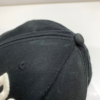 【中古品】【メンズ】 DSQUARED2 ディースクエアード キャップ 帽子 BLACK ※スレ・汚れあり 185-261005-io-05-fuzh サイズ：F カラー：ブラック 万代Net店