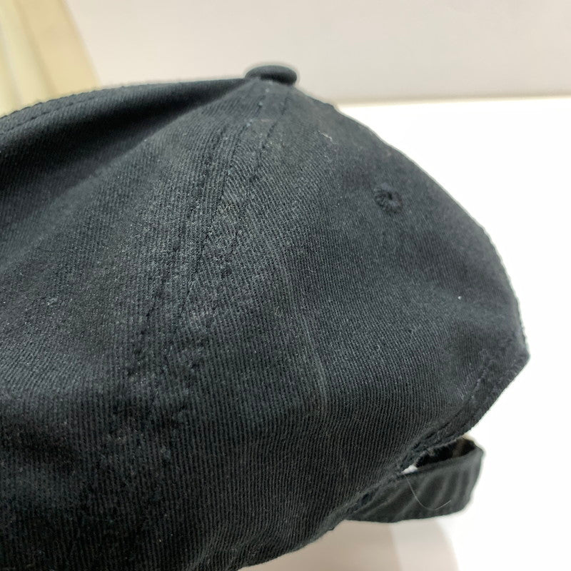 【中古品】【メンズ】 DSQUARED2 ディースクエアード キャップ 帽子 BLACK ※スレ・汚れあり 185-261005-io-05-fuzh サイズ：F カラー：ブラック 万代Net店