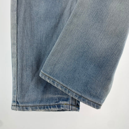 【中古品】【レディース】 UPPER HIGHTS アッパーハイツ 280219 THE STELLA PANTS パンツ デニムパンツ ジーパン ジーンズ BLUE ※汚れあり 171-261005-io-18-fuzh サイズ：24 カラー：ブルー 万代Net店