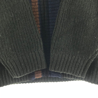 【中古品】【メンズ】 SON OF THE CHEESE サノバチーズ ニットジャケット GREEN.ZIP カーディガン ※使用感あり 140-261006-io-05-fuzh サイズ：L カラー：グリーン 万代Net店