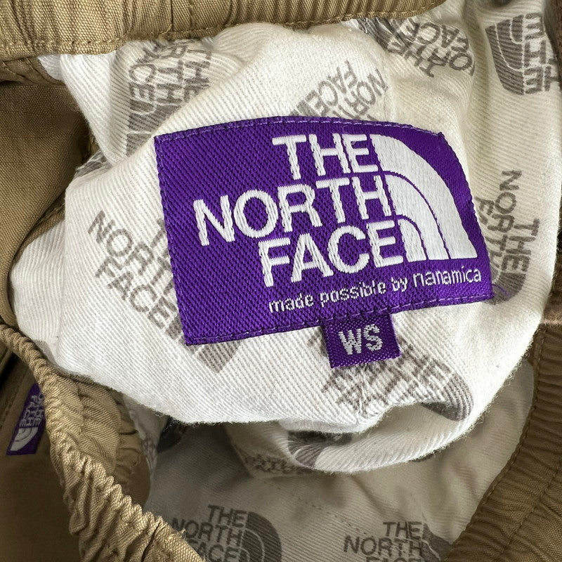 【中古品】【メンズ】 THE NORTH FACE PURPLE LABEL ザ・ノースフェイスパープルレーベル NT5951N RIP STOP SHIRRED パンツ ズボン BEIGE ※汚れあり 155-261006-io-15-fuzh サイズ：S カラー：ベージュ 万代Net店