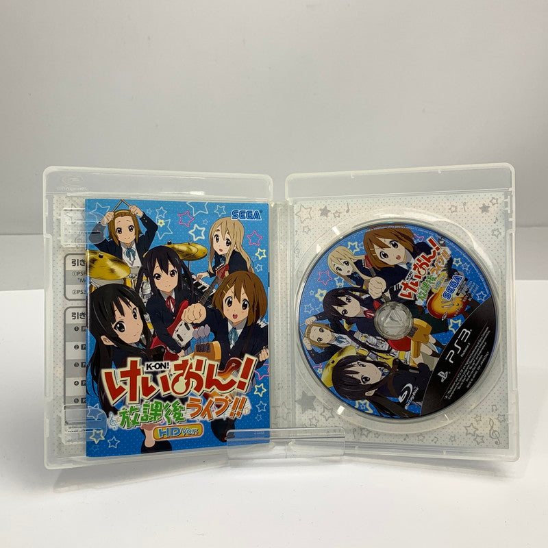【中古美品】 PlayStation 3 PS3 プレイステーション3 プレステ3 けいおん！ 放課後ライブ!! HD Ver ソフト [CERO区分_A / 全年齢対象商品] 023-261020-ny-05-fuzh 万代Net店