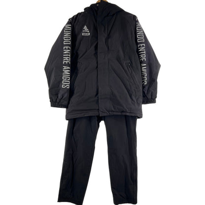 【中古品】【メンズ】 SVOLME スボルメ 1223-01109 SET UP セットアップ 上下セット 上着 ズボン BLACK 中綿 ※汚れ・使用感あり 148-261006-io-16-fuzh サイズ：M カラー：ブラック 万代Net店