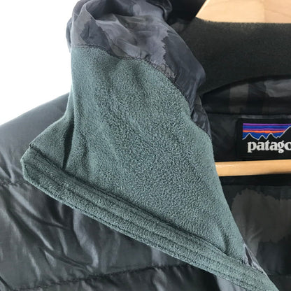 【中古品】【メンズ】 PATAGONIA パタゴニア 84635 DOWN SWEATER HOODY PULLOVER ダウンセーター フーディー プルオーバー ダウンジャケット BLACK ※使用感あり 144-261006-io-01-fuzh サイズ：M カラー：ブラック 万代Net店