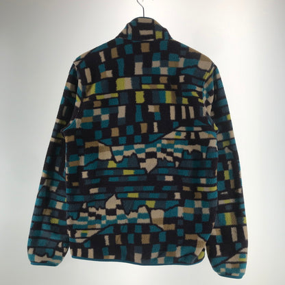 【中古品】【メンズ】 PATAGONIA パタゴニア SYNCHILLA SNAP-T PULLOVER プルオーバー BLUE総柄 ※使用感あり 144-261006-io-06-fuzh サイズ：S カラー：ブルー総柄 万代Net店