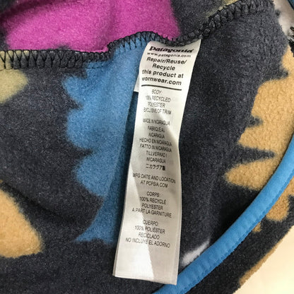 【中古品】【メンズ】 PATAGONIA パタゴニア SYNCHILLA SNAP-T PULLOVER プルオーバー BLACK総柄 25551FA22 ※使用感・袖口毛玉あり 144-261006-io-07-fuzh サイズ：S カラー：ブラック総柄 万代Net店