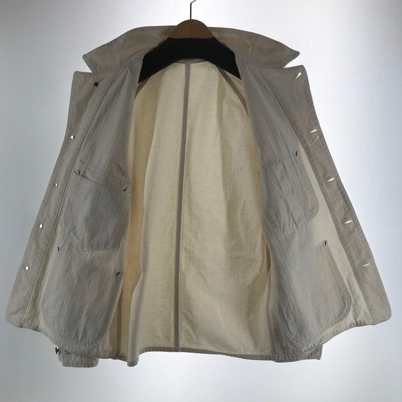 【中古品】【メンズ】 PAYDAY ペイデイ PD001CA カバーオール NATURAL 50年代復刻 ※使用感・シミあり 145-261006-io-04-fuzh サイズ：S カラー：ナチュラル 万代Net店