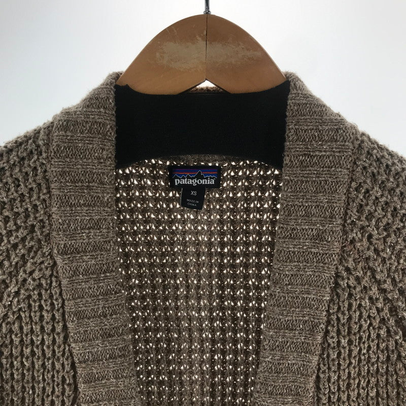 【中古品】【メンズ】 PATAGONIA パタゴニア ニット カーディガン ジャケット アウター 古着 144-261005-mh-06-fuzh サイズ：XS カラー：ベージュ 万代Net店