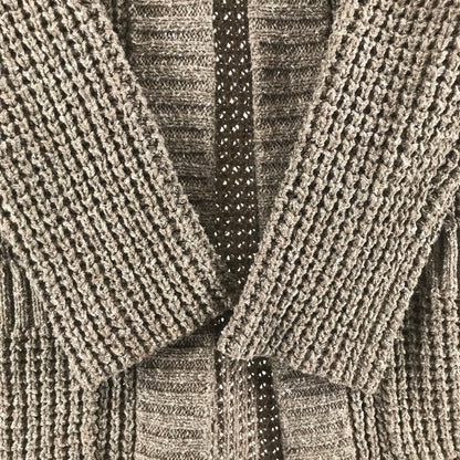 【中古品】【メンズ】 PATAGONIA パタゴニア ニット カーディガン ジャケット アウター 古着 144-261005-mh-06-fuzh サイズ：XS カラー：ベージュ 万代Net店