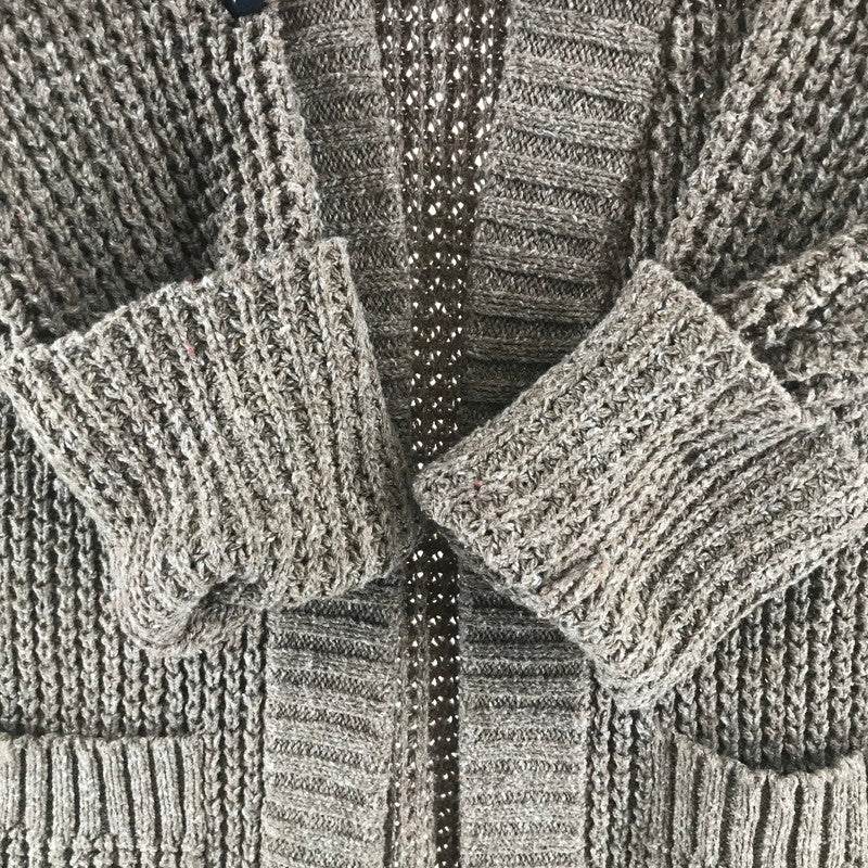 【中古品】【メンズ】 PATAGONIA パタゴニア ニット カーディガン ジャケット アウター 古着 144-261005-mh-06-fuzh サイズ：XS カラー：ベージュ 万代Net店